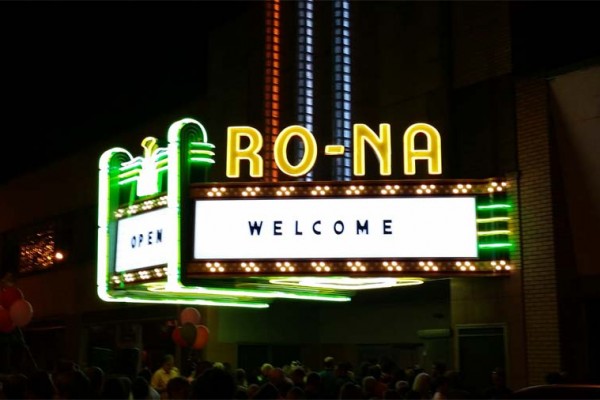 Ro-na Theater Sign Restoration